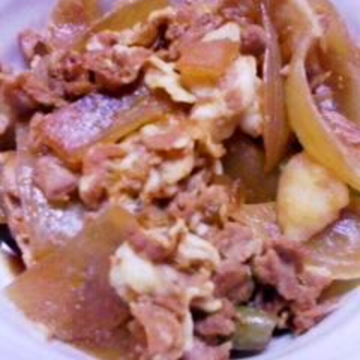 一人分!簡単しょうが焼き